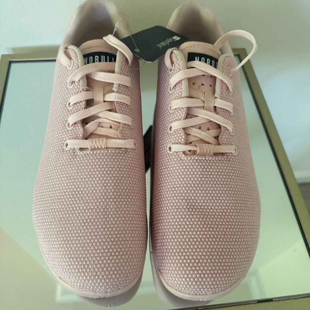 NOBULL men’s unisex Trainer in Dusty Pink